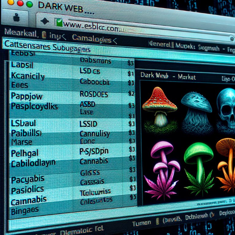Safe and private drug trade on the darknet dark market link